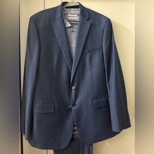 Men's Blue Suit Calvin Klein